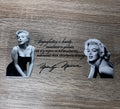 Marilyn 16oz double sided UV DTF Wrap