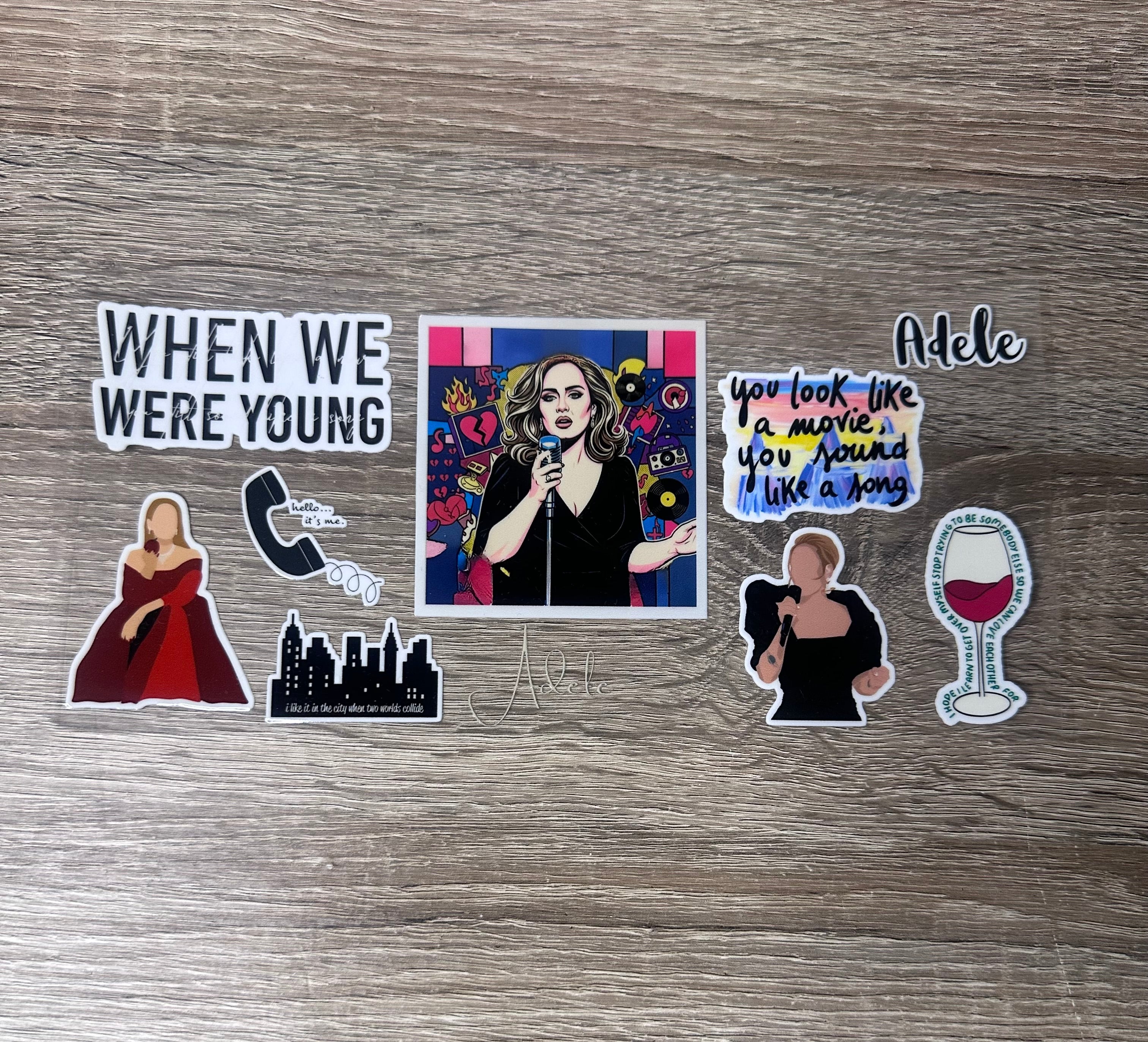 Adele 16oz Double Sided UV DTF Wrap