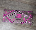 True crime addict 16oz Double Sided UVDTF Wrap