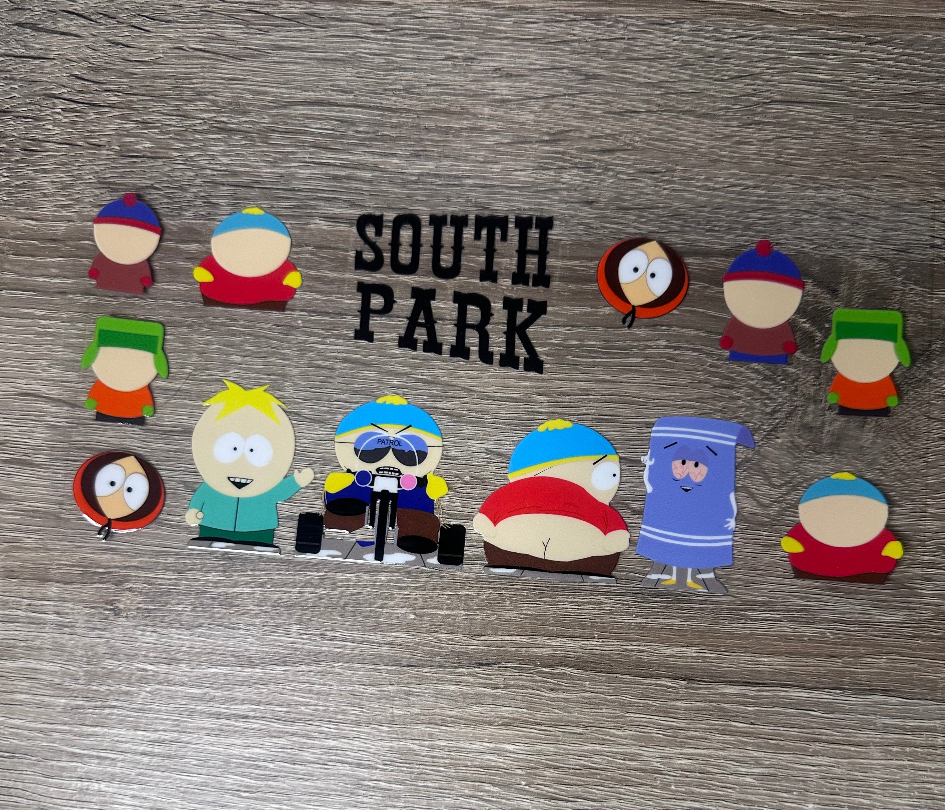 South Park 16oz Double Sided UV DTF Wrap