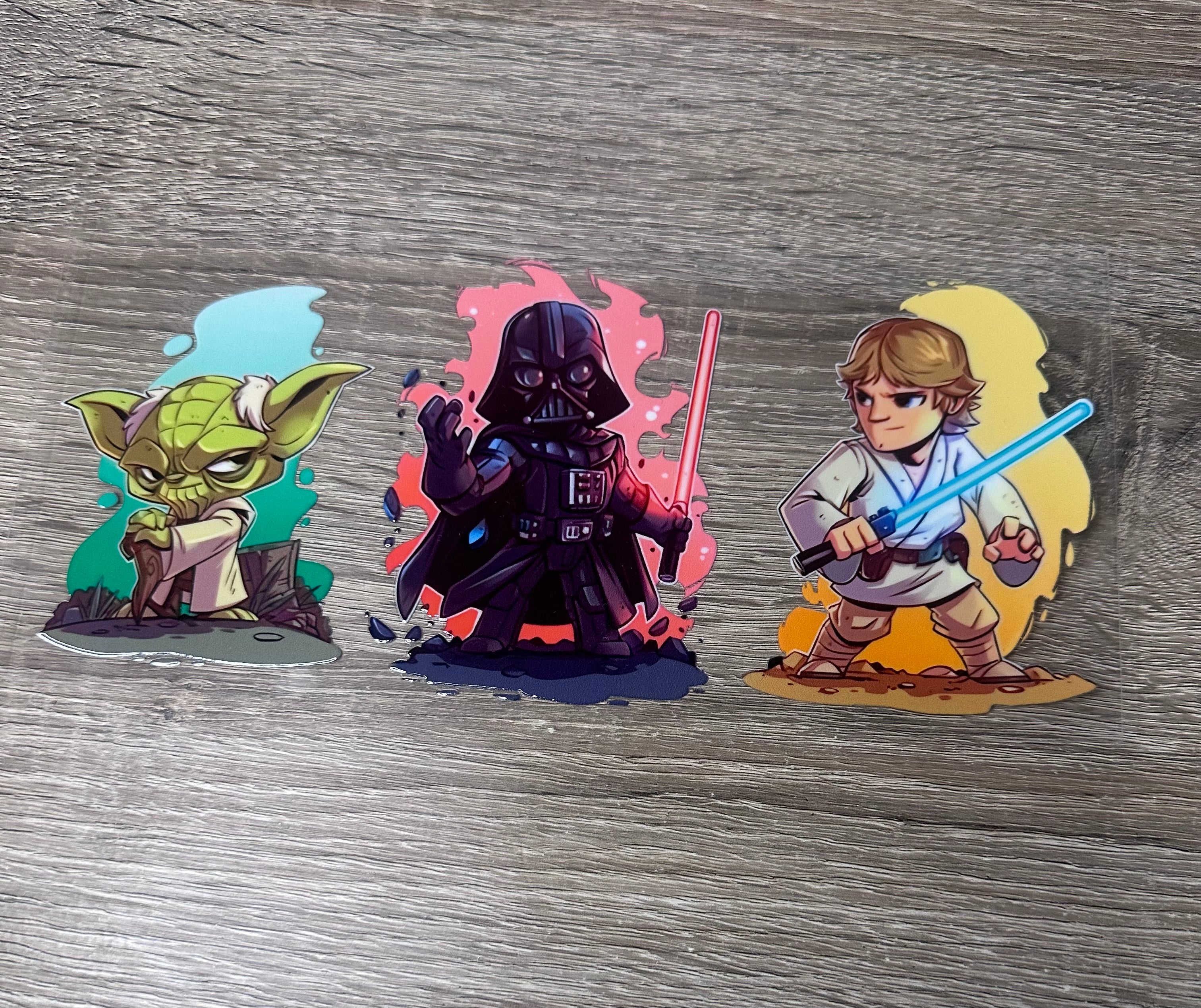 Star war 16oz Double Sided UV DTF wrap