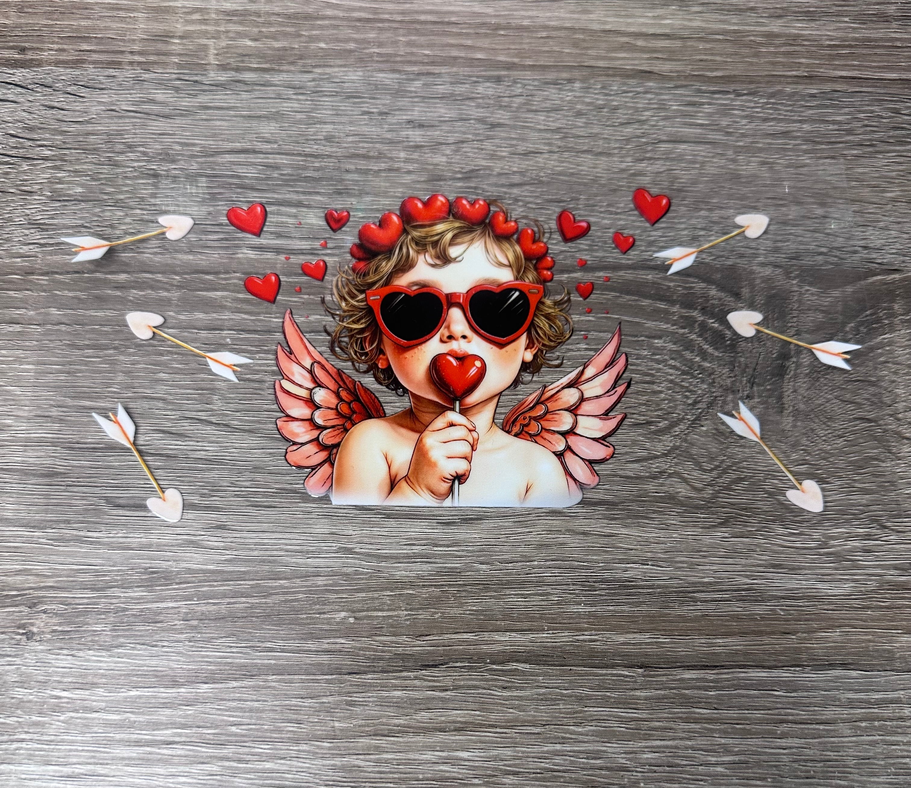 Valentine 16oz Double Sided UV DTF Wrap