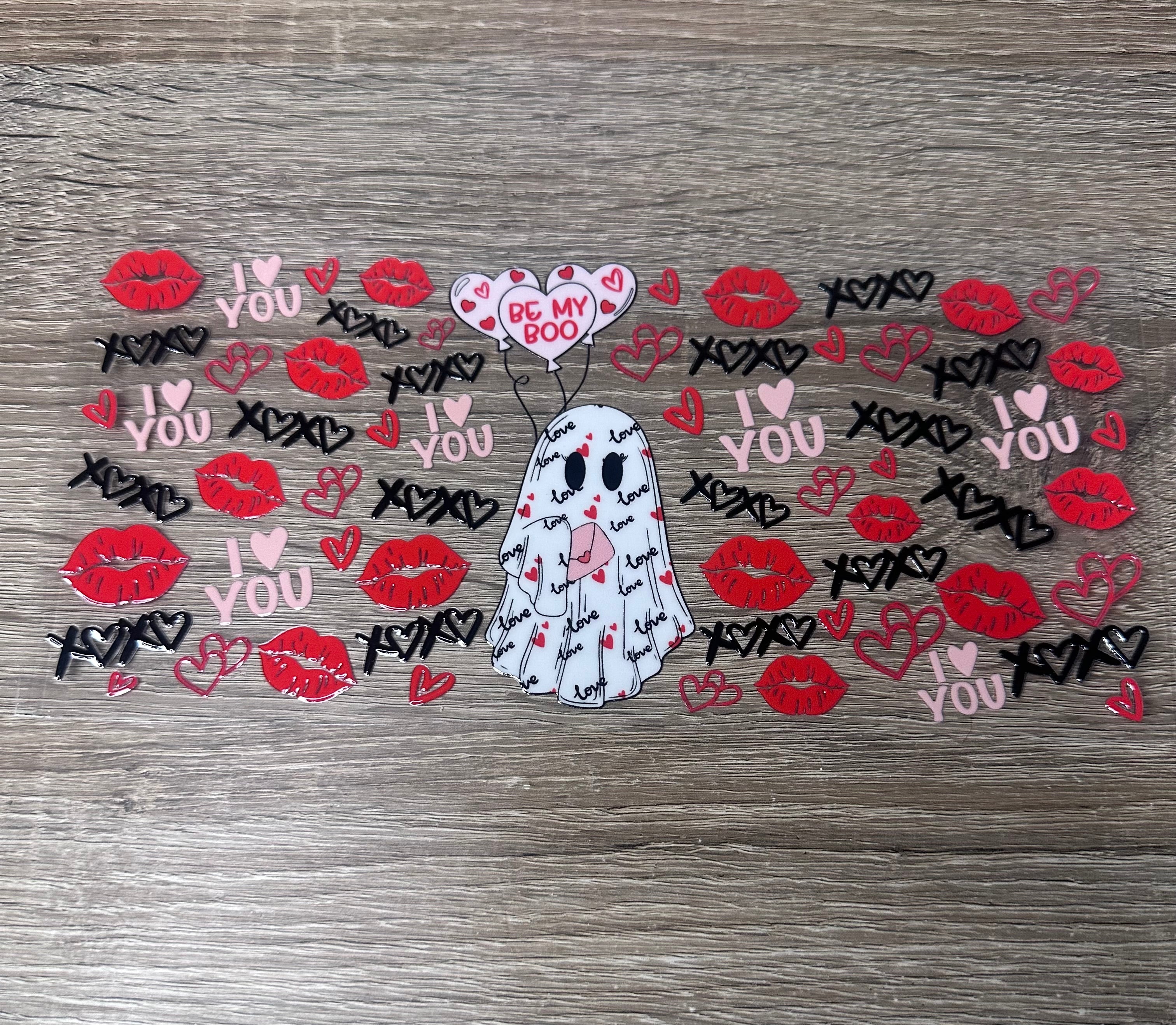 Ghostie 16oz Double Sided UV DTF Wrap