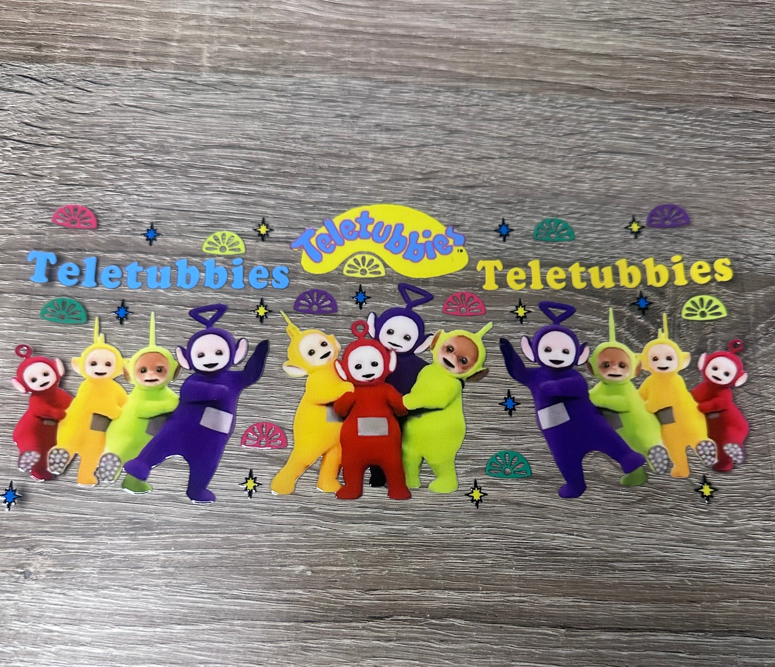 Tele tubbies 16oz Double Sided UV DTF Wrap
