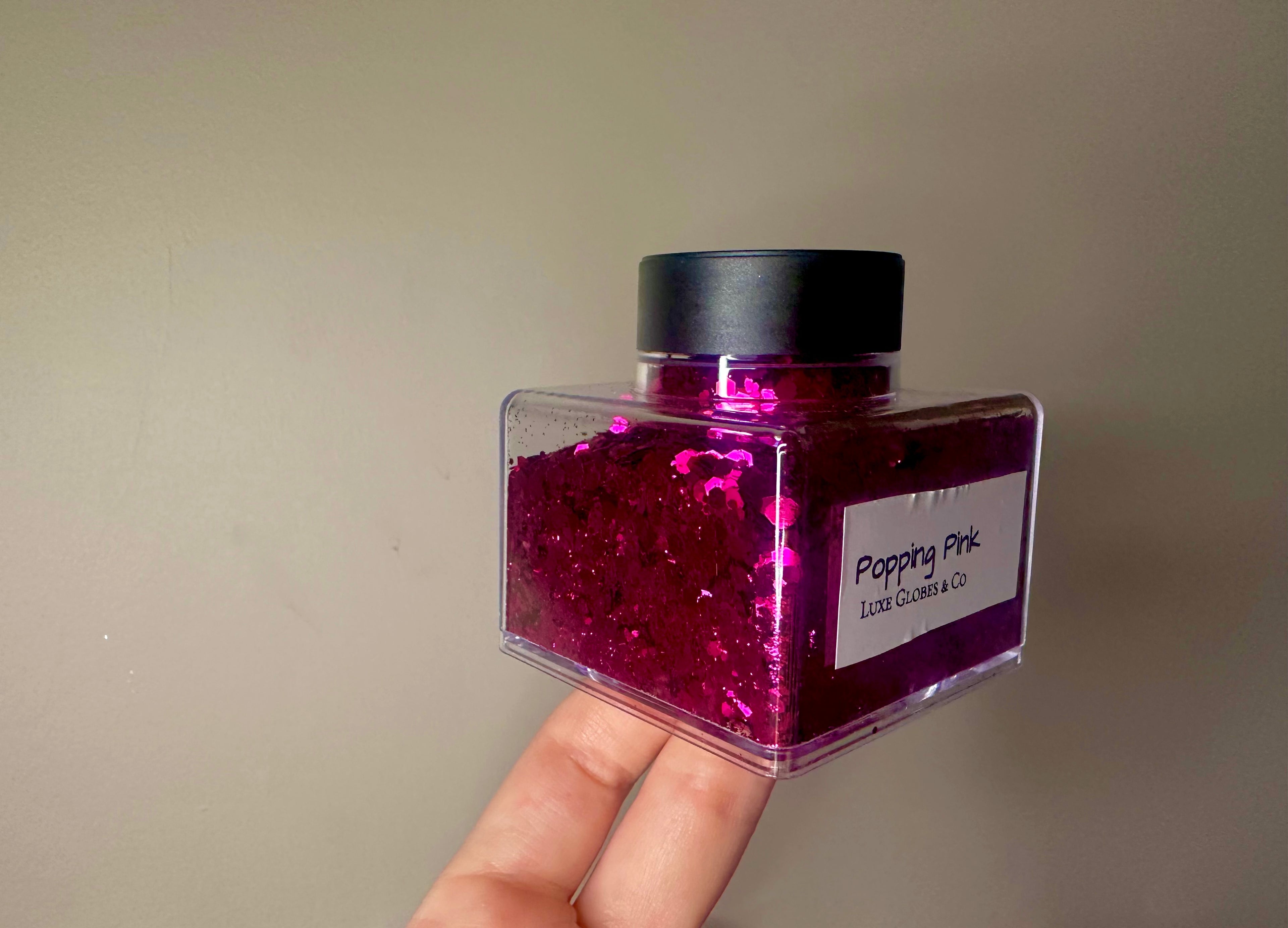 Popping Pink Chunky Mix PET Glitter 50g