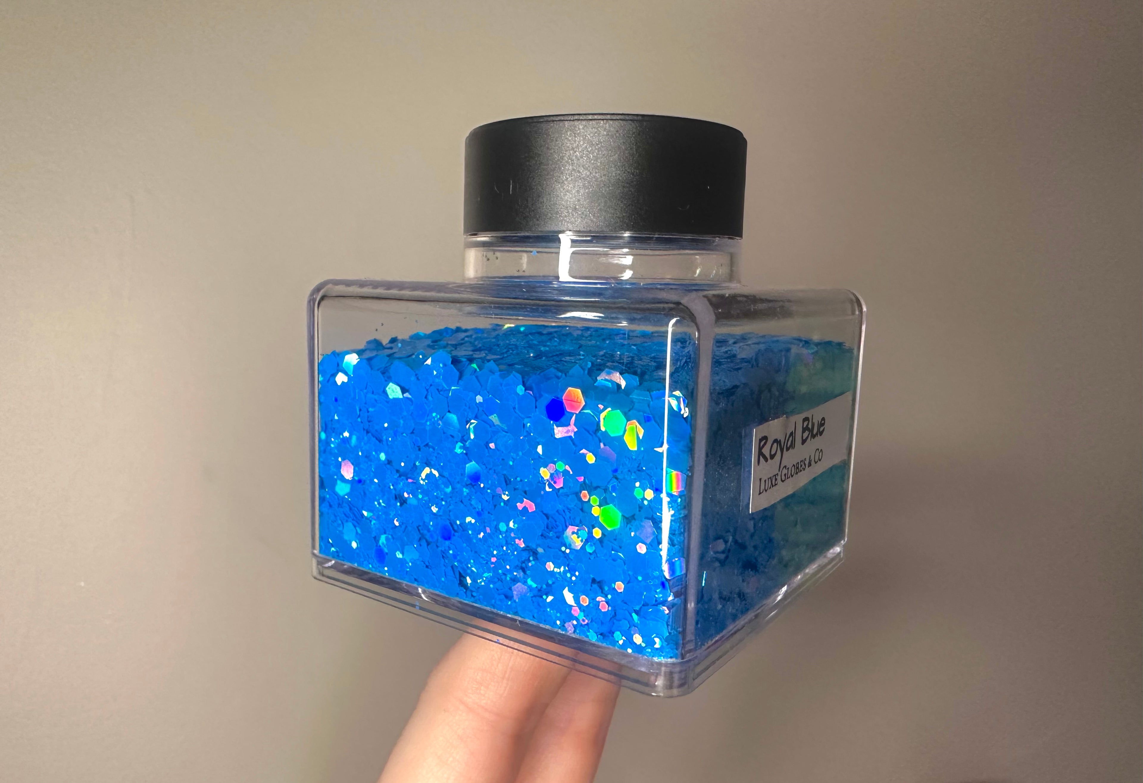 Royal Blue Chunky Mix PET Glitter 50g