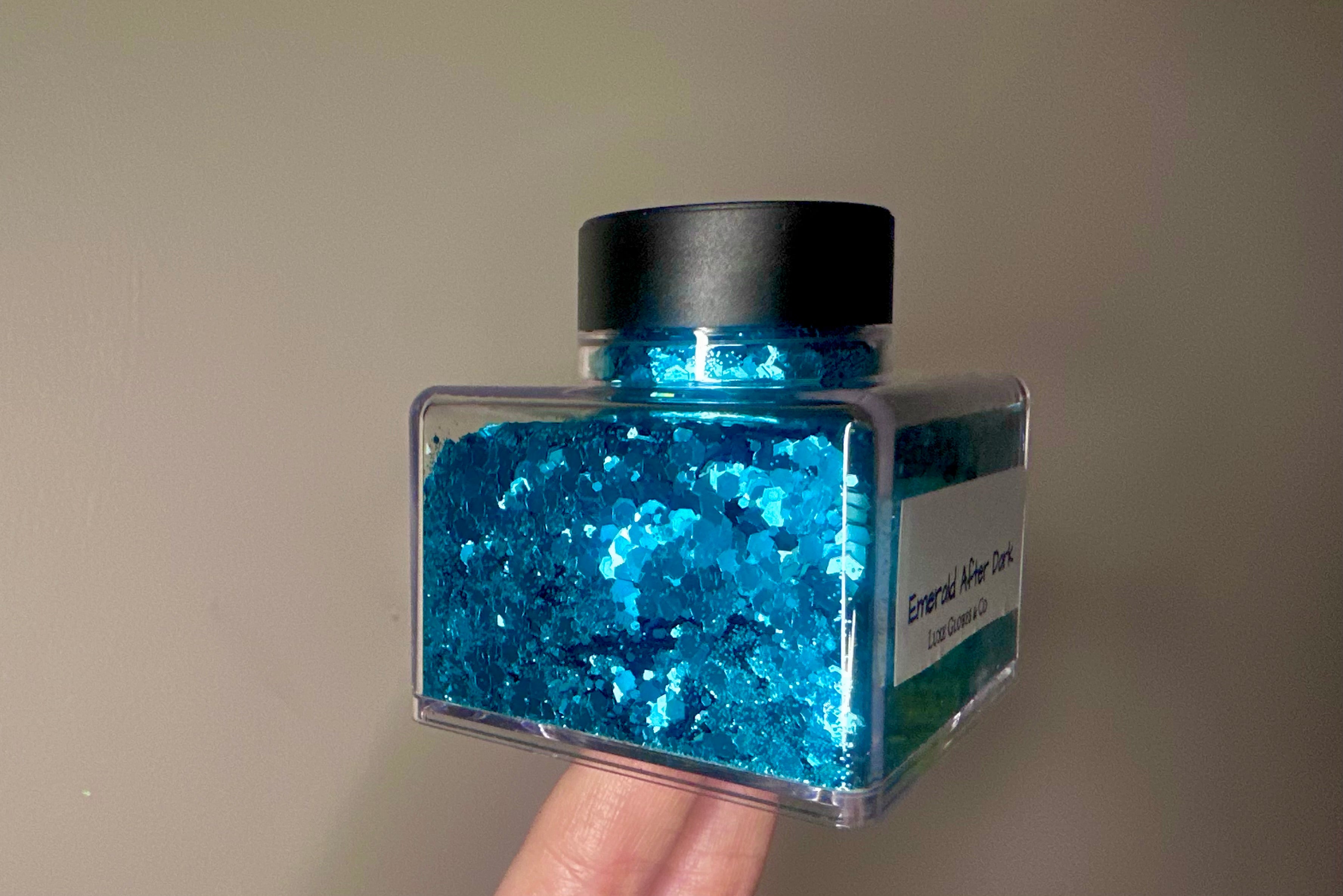 Emerald After Dark Chunky Mix PET Glitter 50g