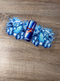 Blue redbull 16oz UV DTF Wrap