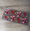 Dr Pepper and bows 16oz UV DTF Wrap