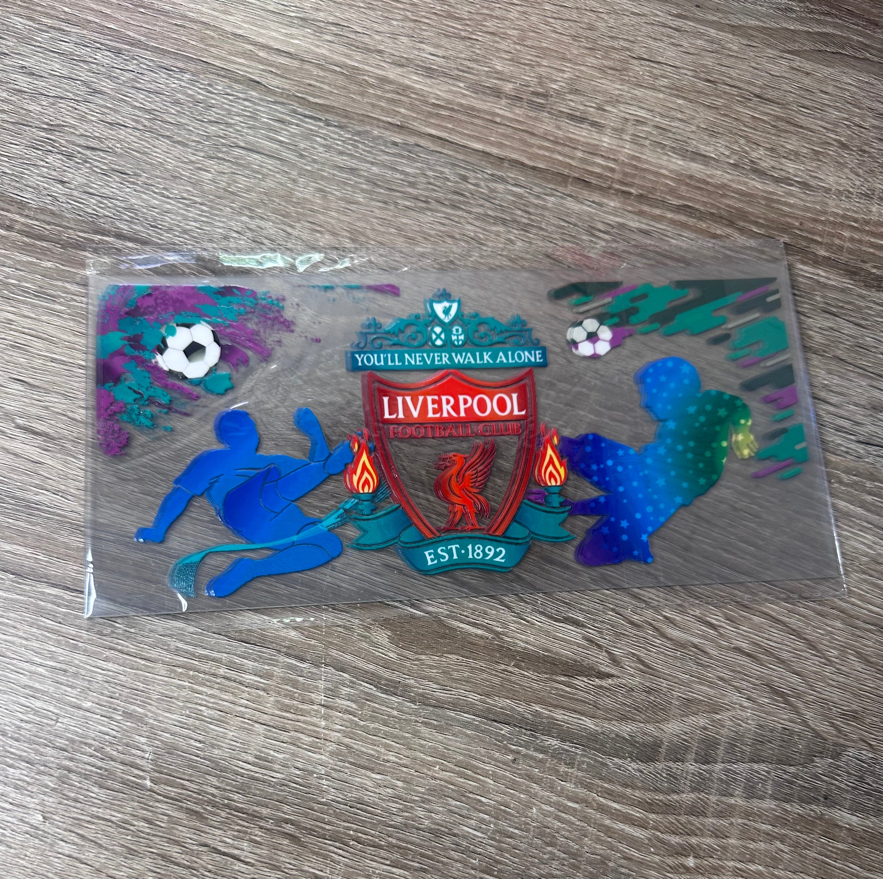 Liverpool FC 16oz UV DTF Wrap