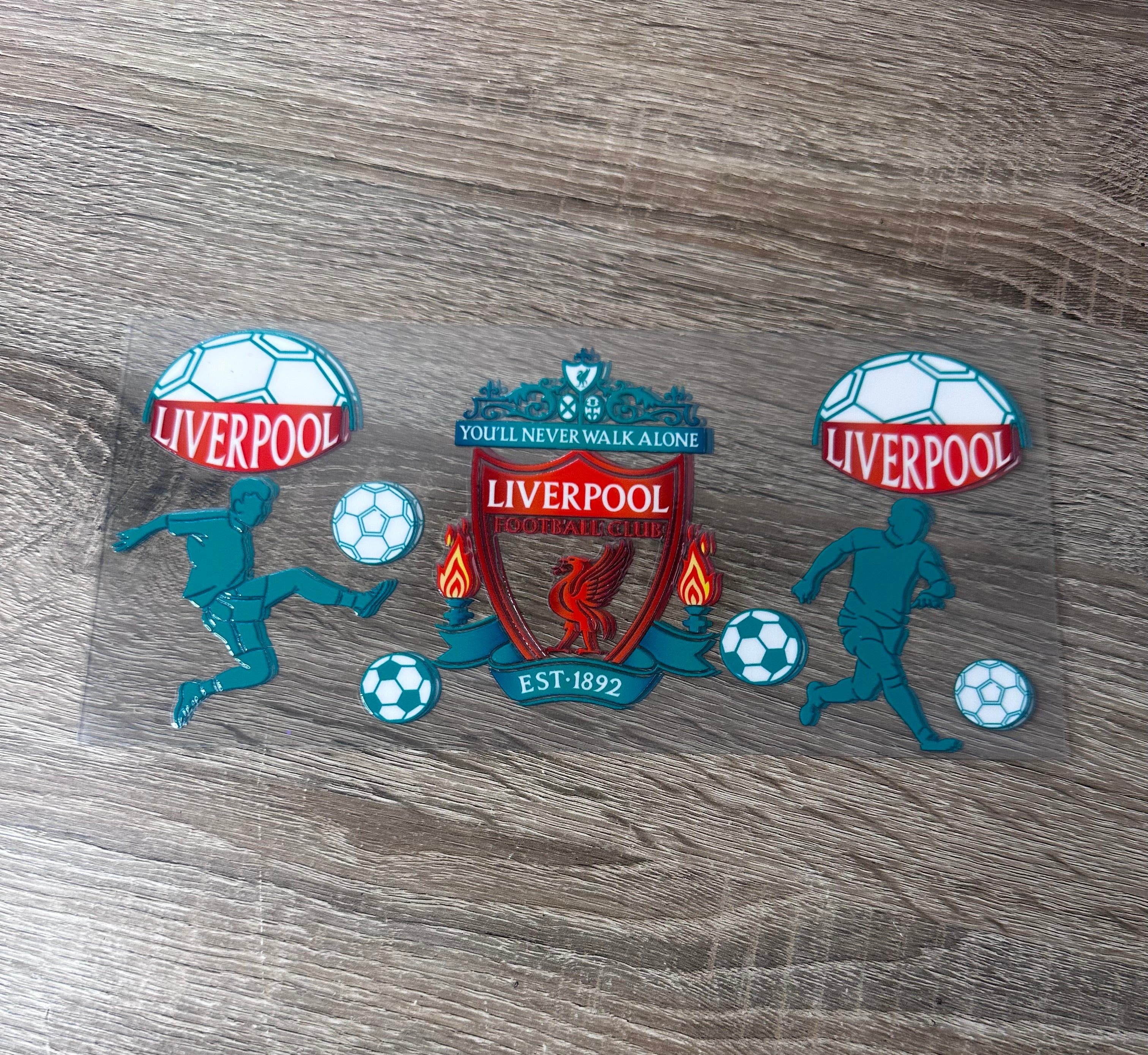 Liverpool football club 16oz UV DTF Wrap