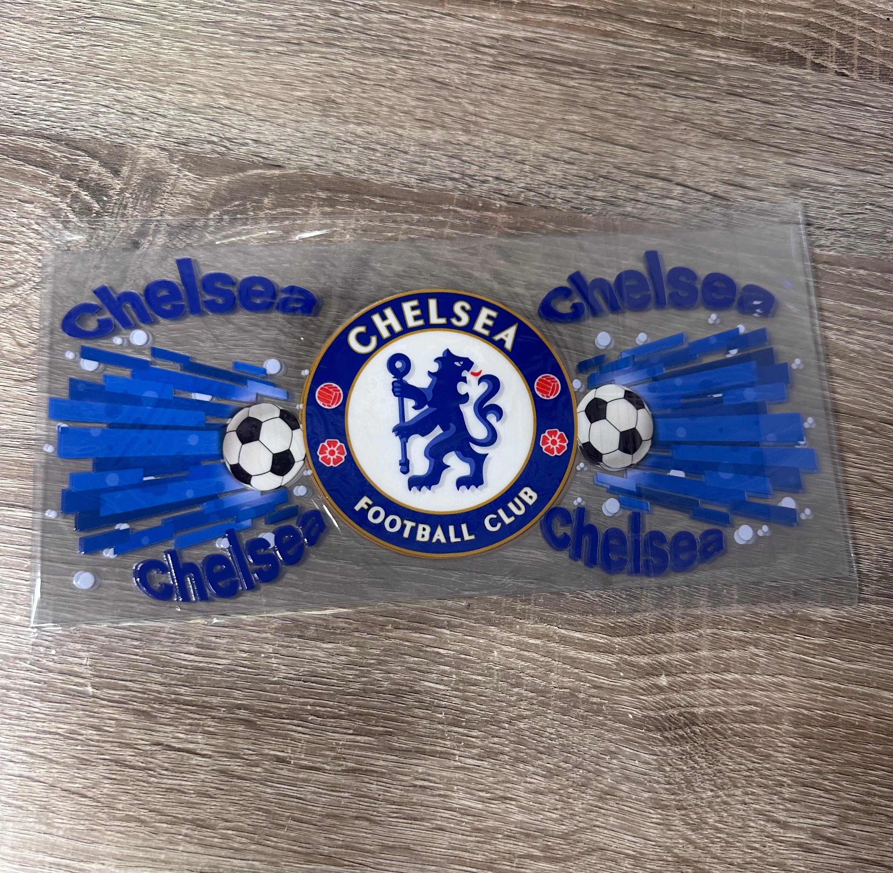 Chelsea FC 16oz UV DTF Wrap