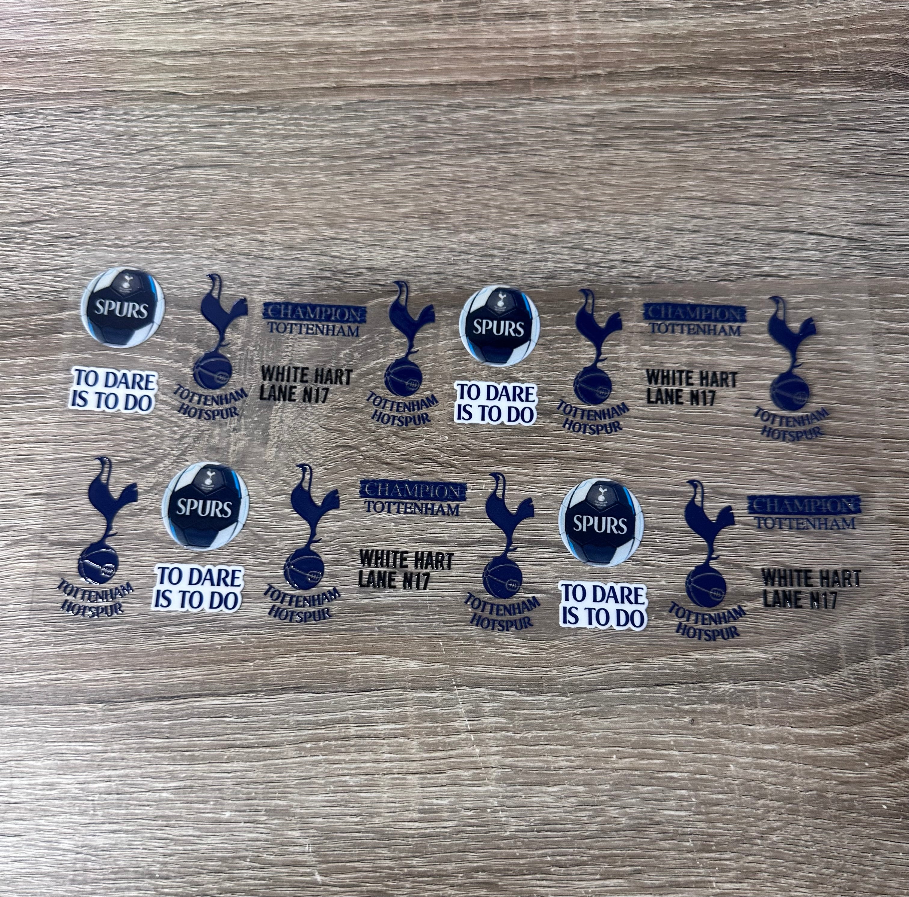 Spurs 16oz UV DTF Wrap