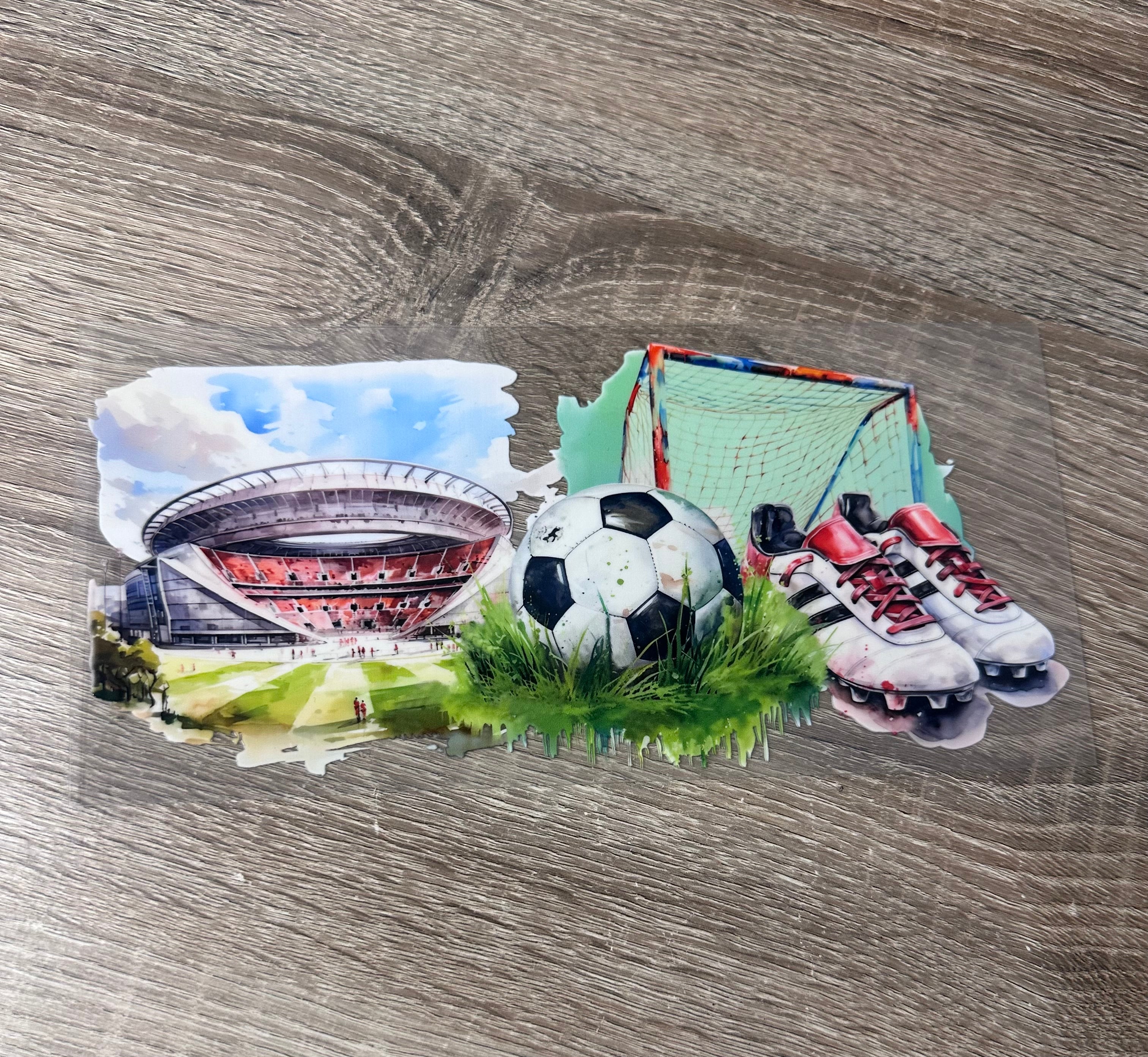 Football 16oz UV DTF Wrap