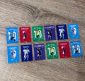 Football players 16oz UV DTF Wrap