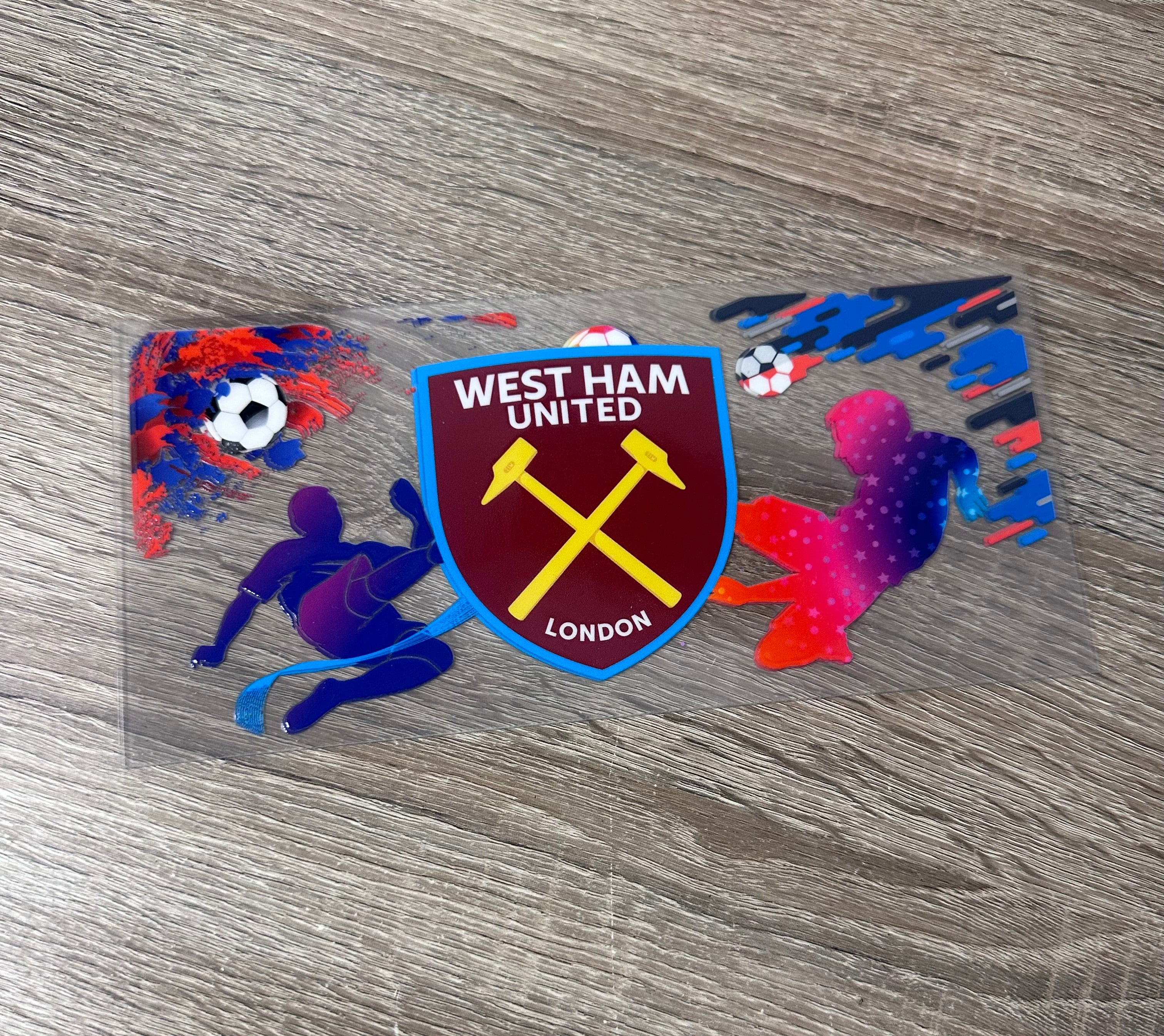 West Ham United 16oz UV DTF Wrap