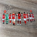 Arsenal players 16oz UV DTF Wrap