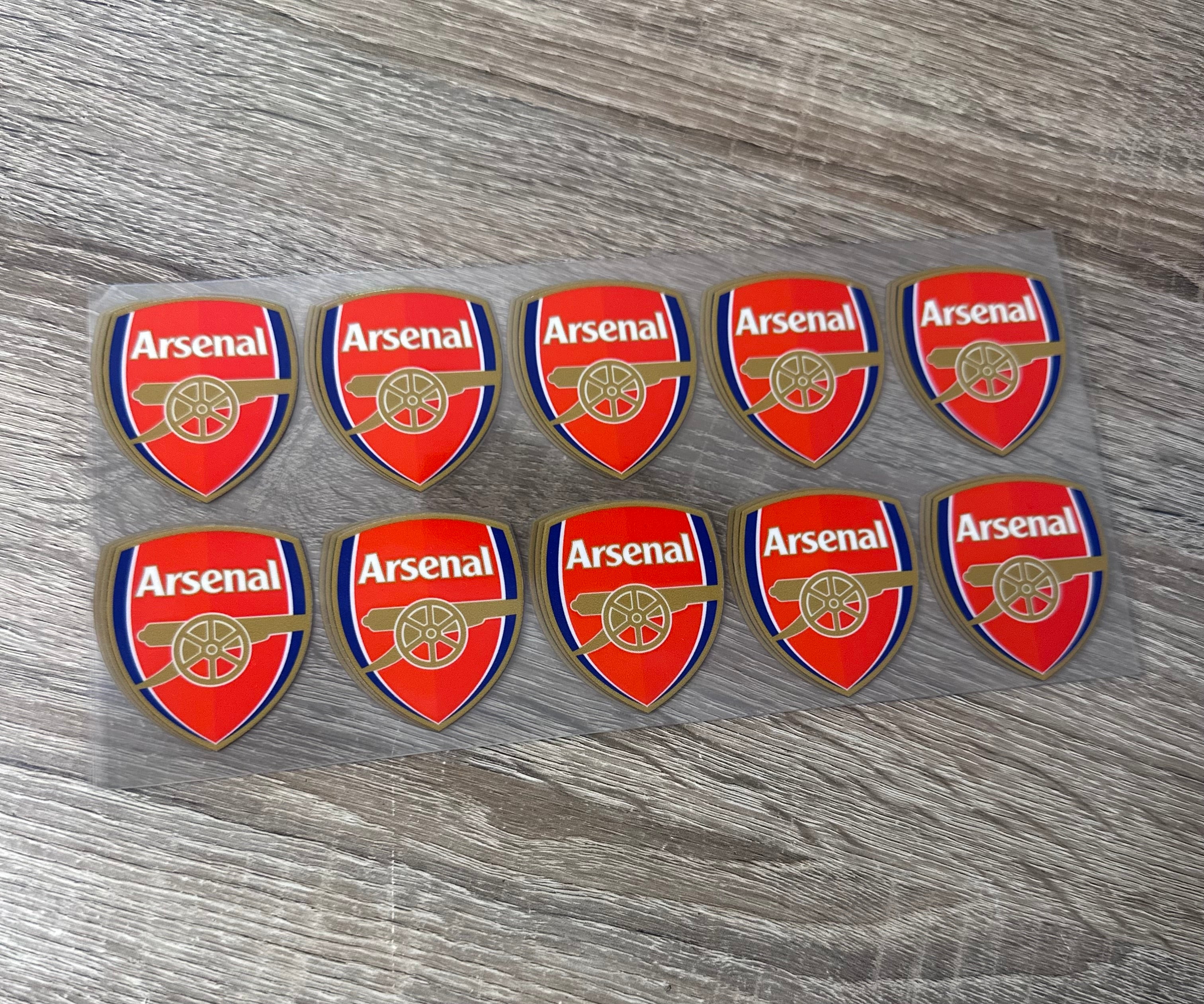 Arsenal badge 16oz UV DTF Wrap