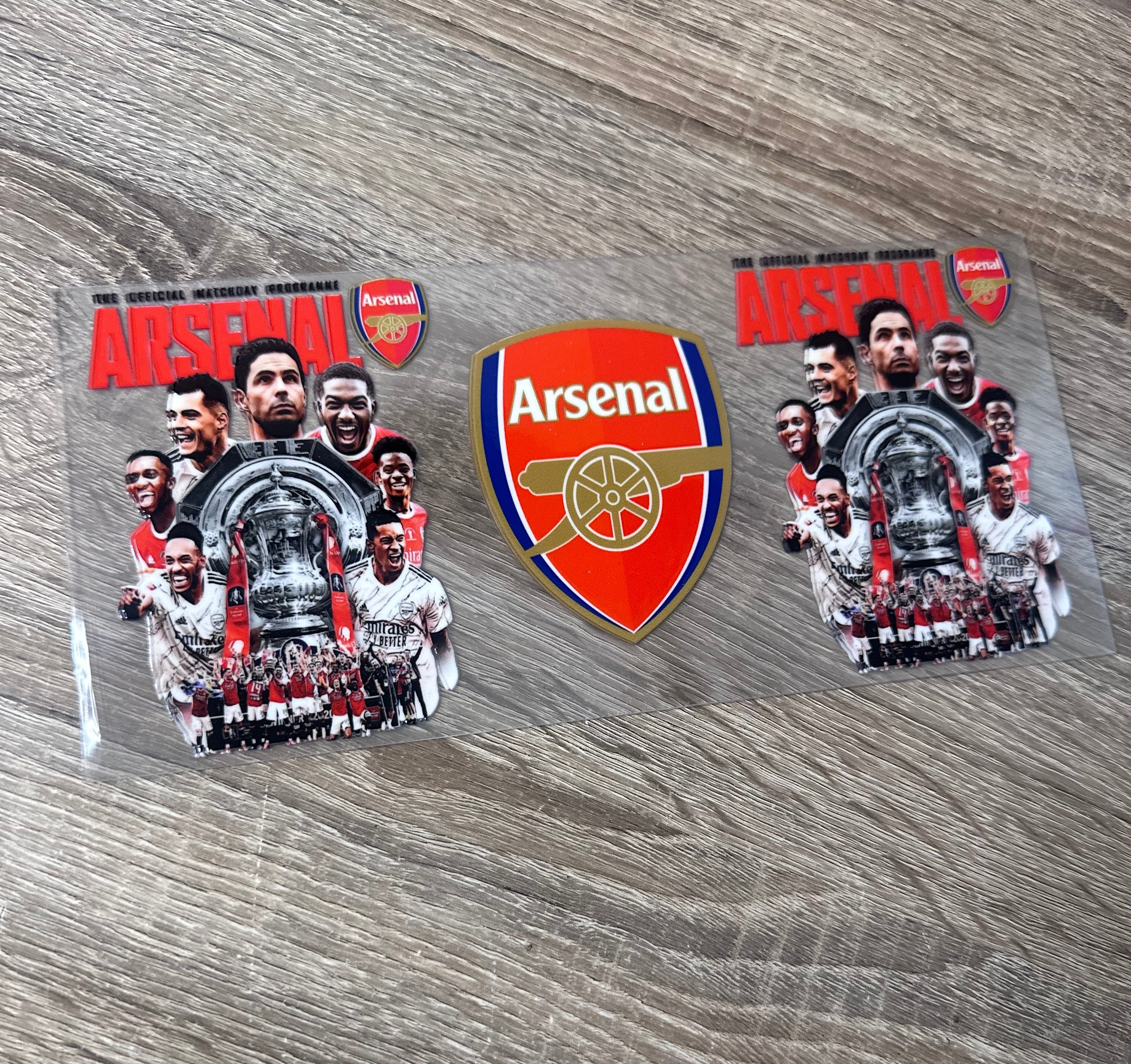 Arsenal 16oz UV DTF Wrap