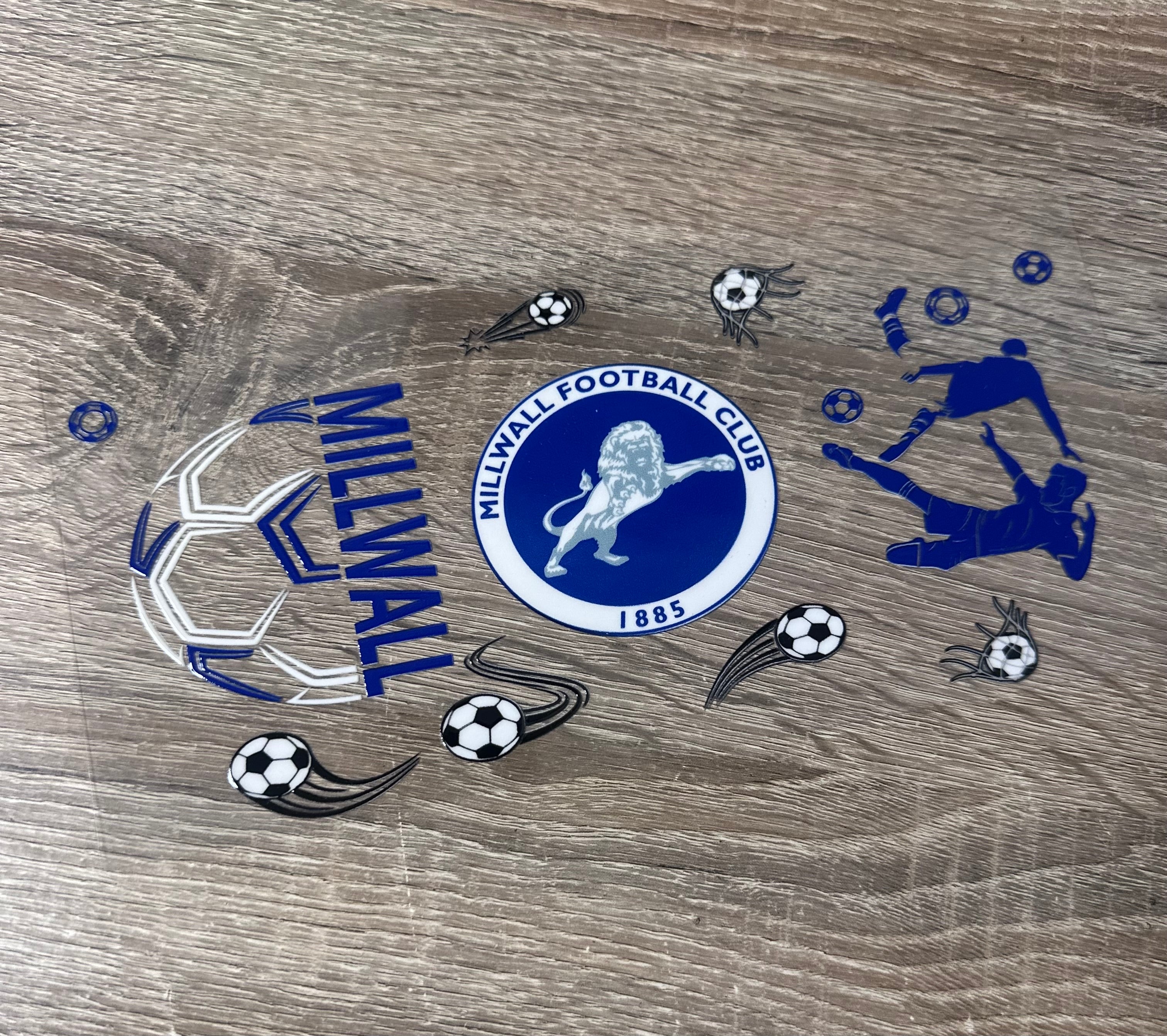 Millwall FC 16oz UVDTF Wrap
