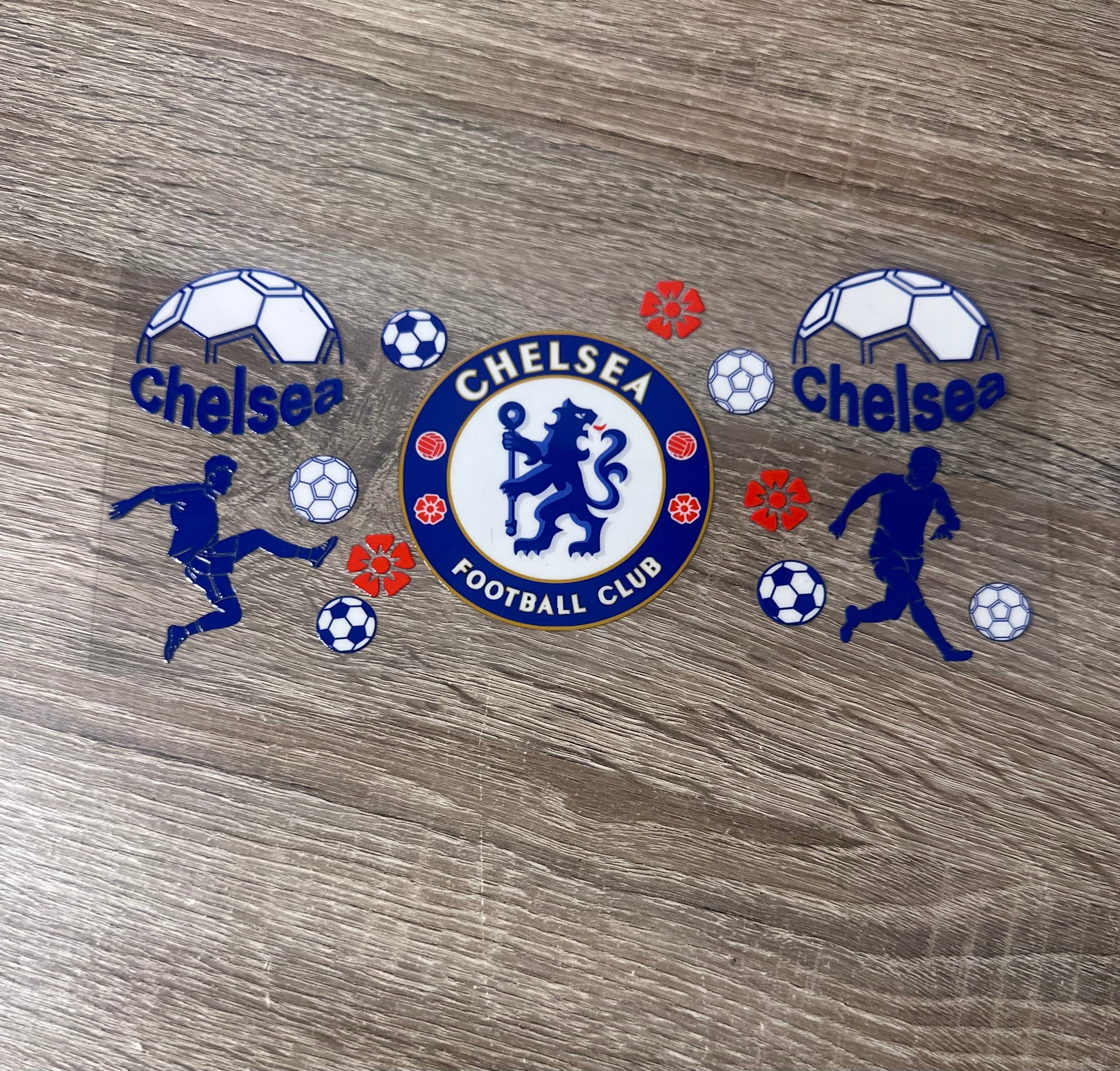 Chelsea FC 16oz UVDTF Wrap