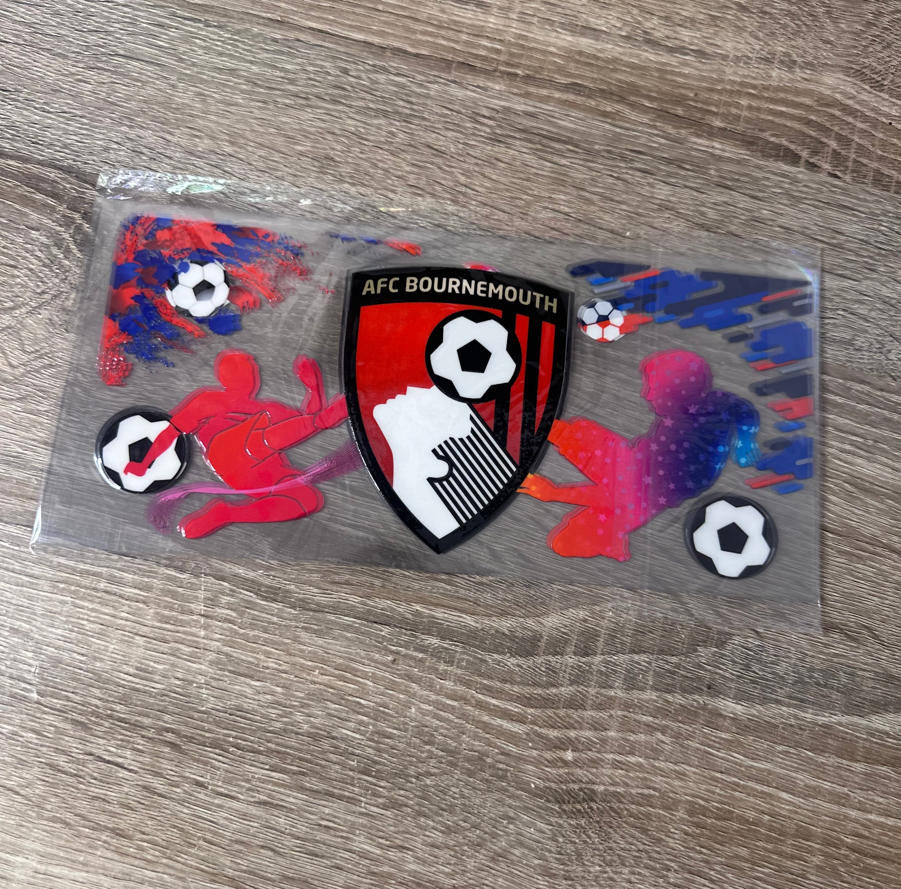 AFC Bournemouth 16oz UV DTF Wrap