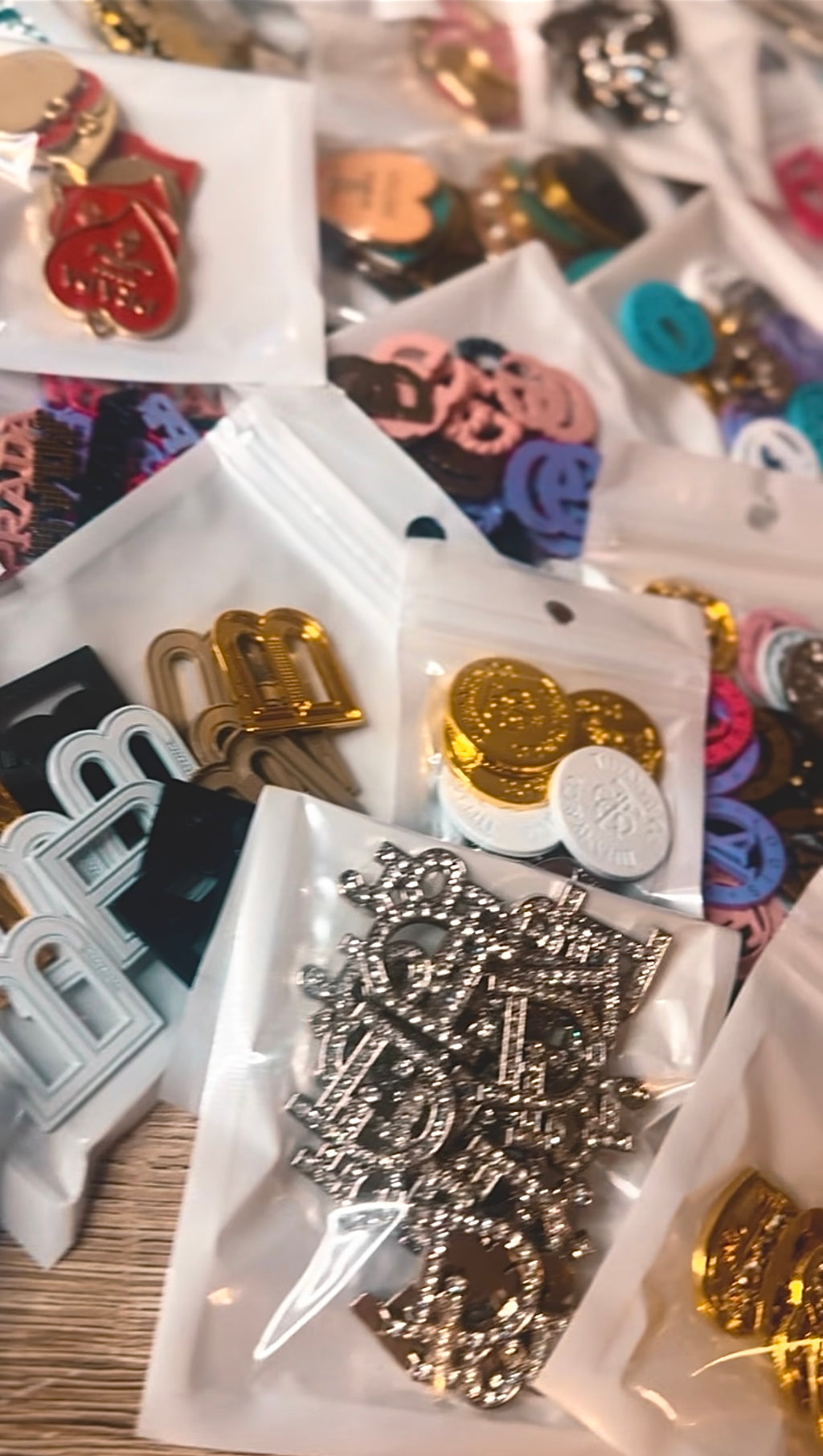Flatback Designer Charm Bundles – Junk Case & Craft Sets