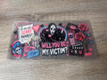 Scary movie 16oz UV DTF wrap