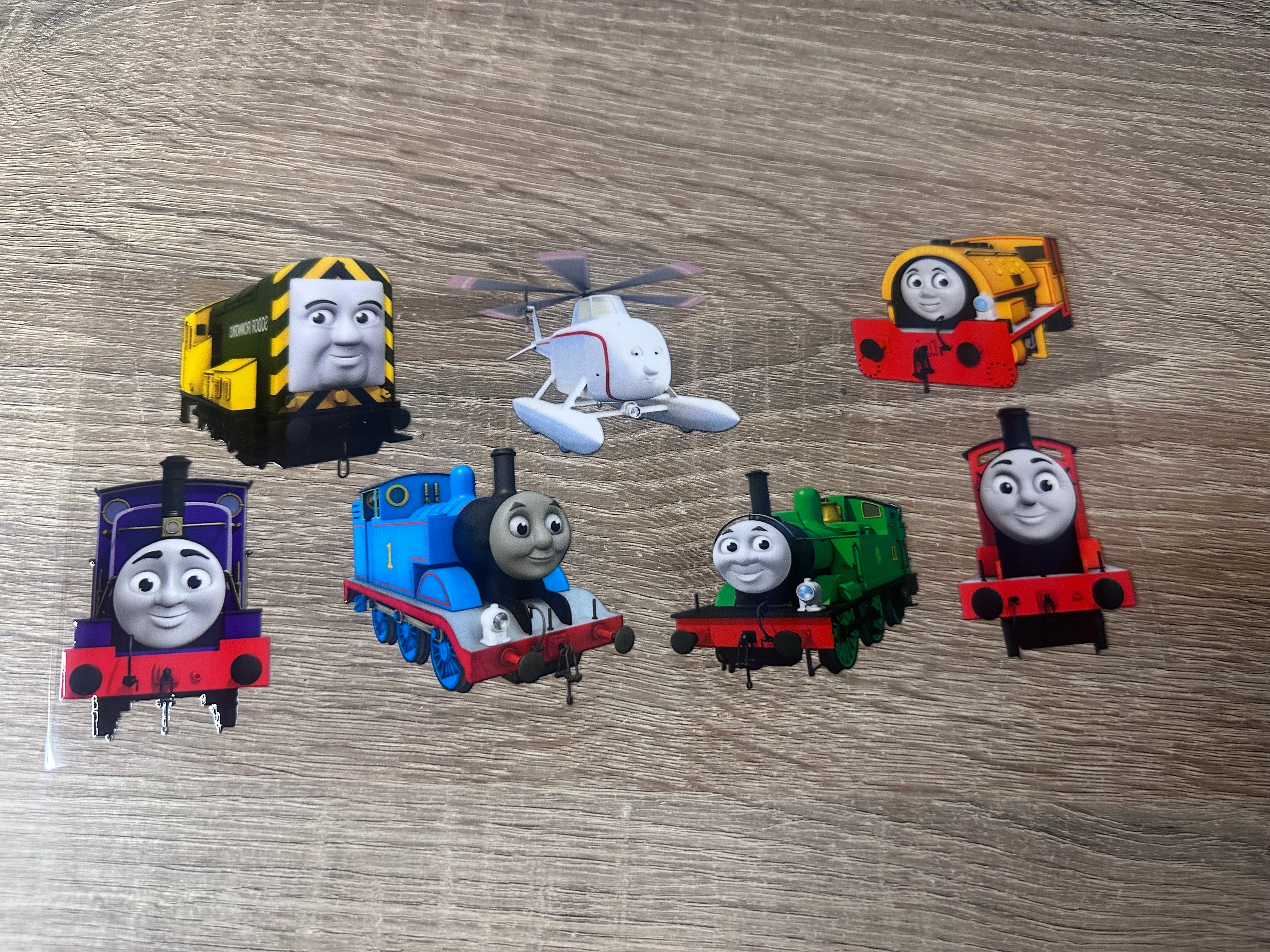 Thomas the tank engine 16oz UV DTF wrap