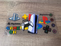 PlayStation gaming 16oz UV DTF wrap