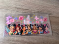 Disney princesses 16oz UV DTF wrap