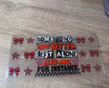 Some things are better left alone 16oz UV DTF wrap