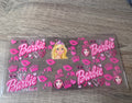 Barbie 16oz UV DTF wrap
