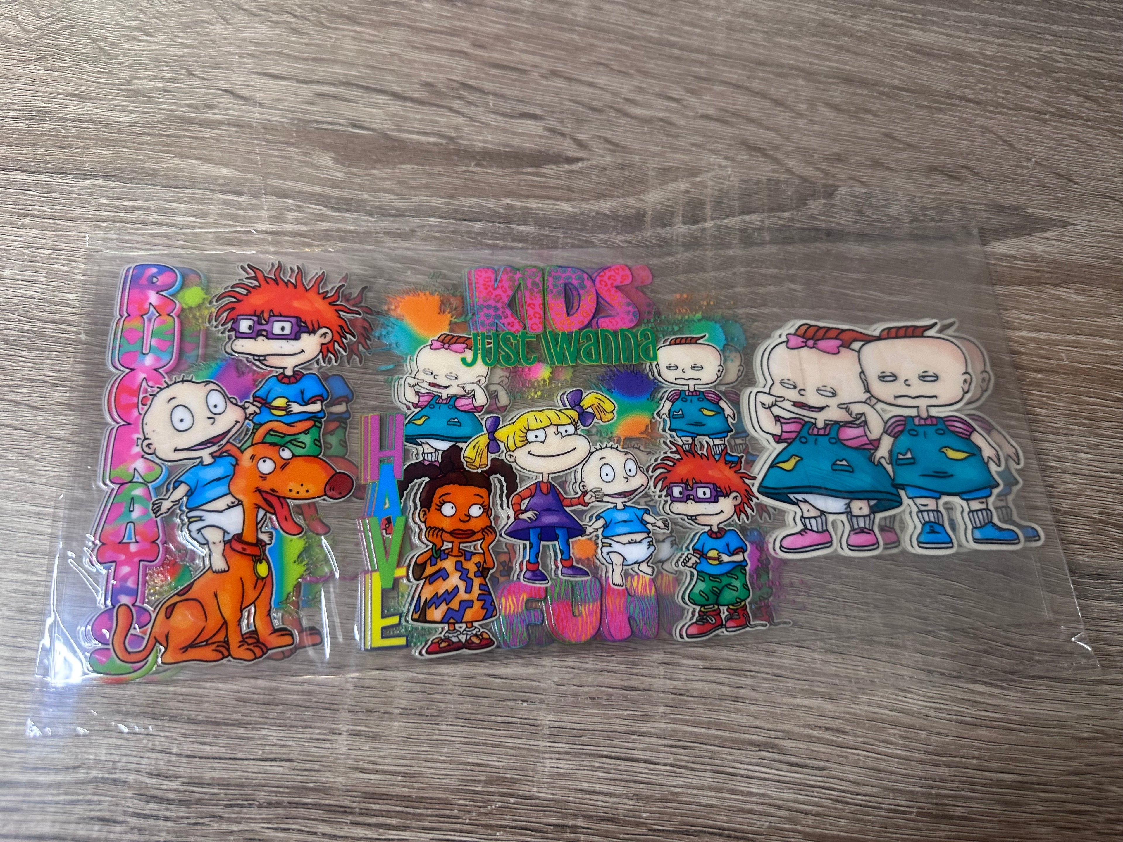 Rugrats 16oz UV DTF wrap