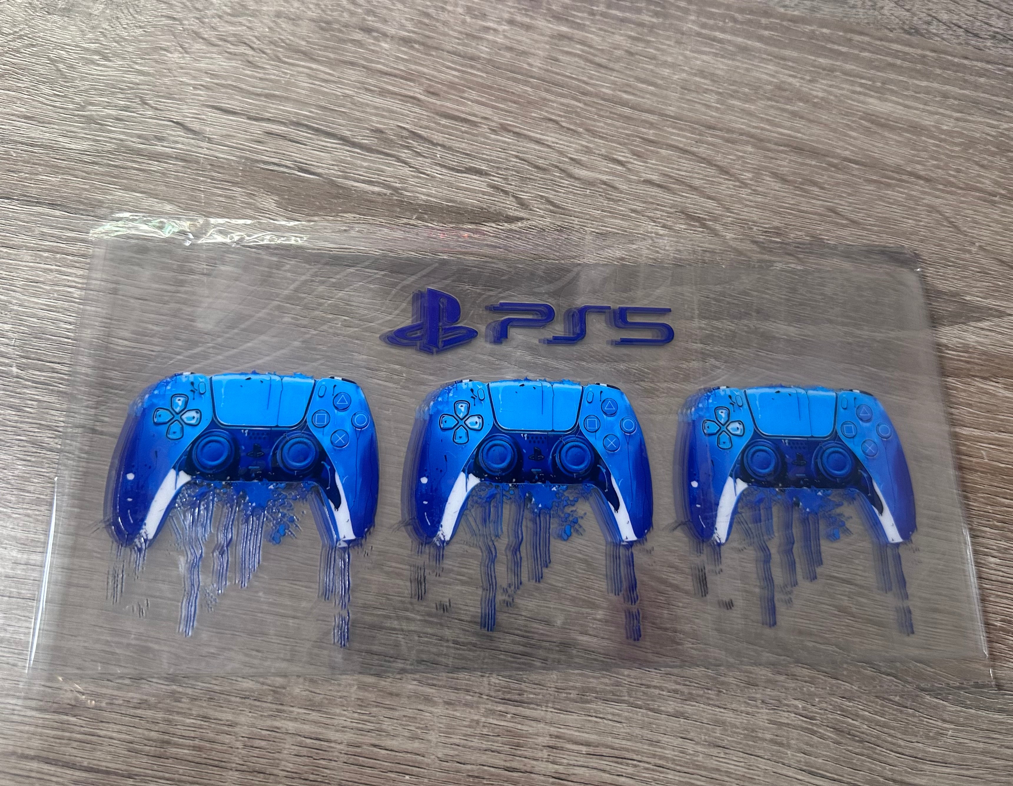 PlayStation 16oz UV DTF wrap