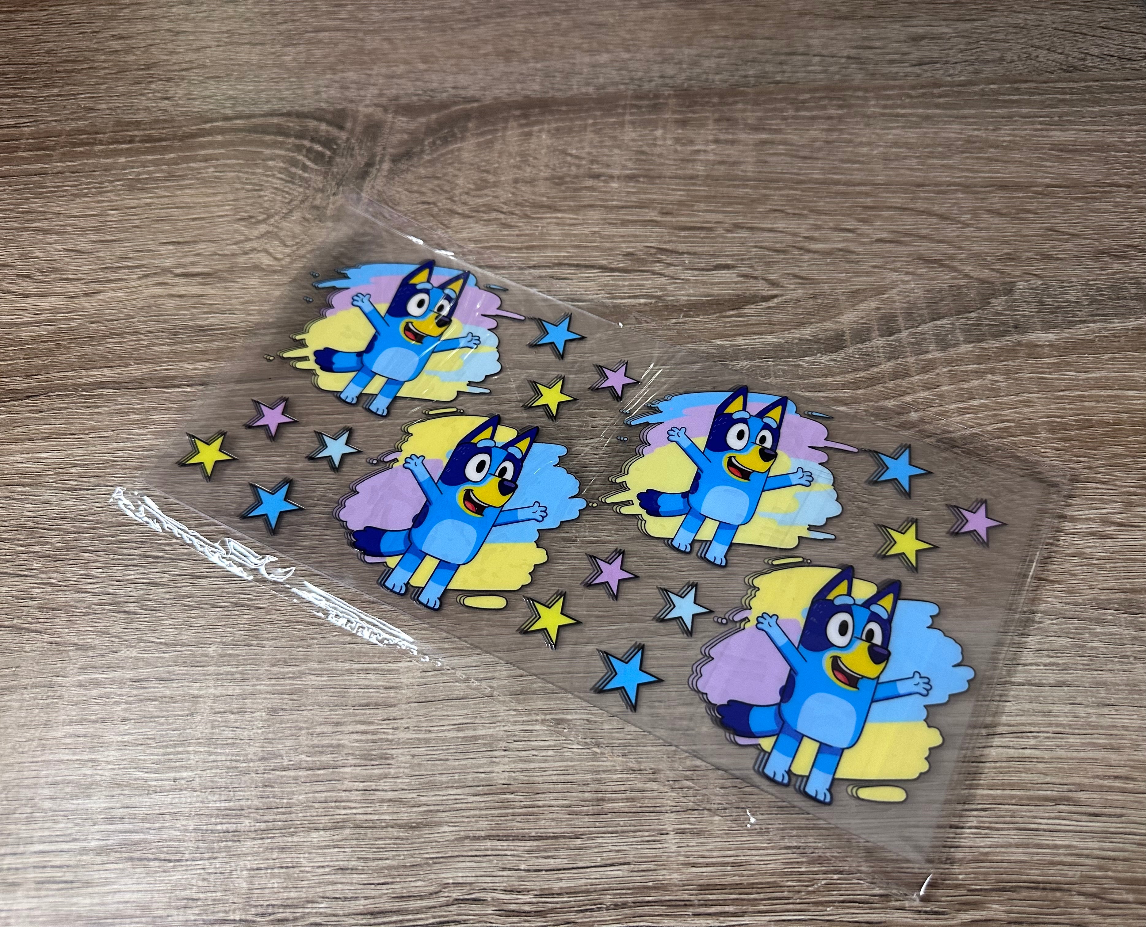 Bluey 16oz UV DTF wrap