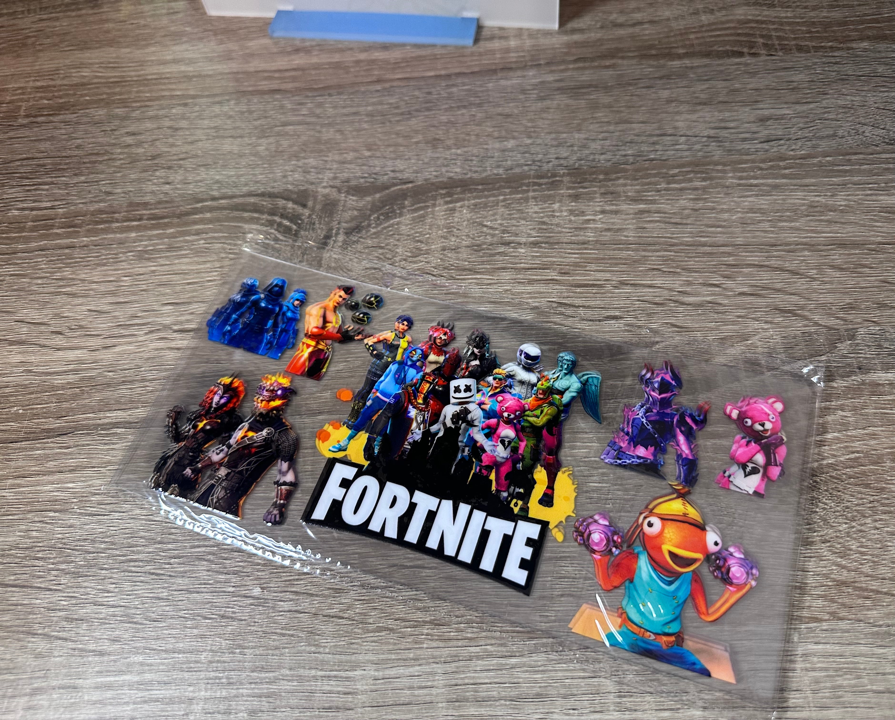 Fortnite 16oz UV DTF wrap