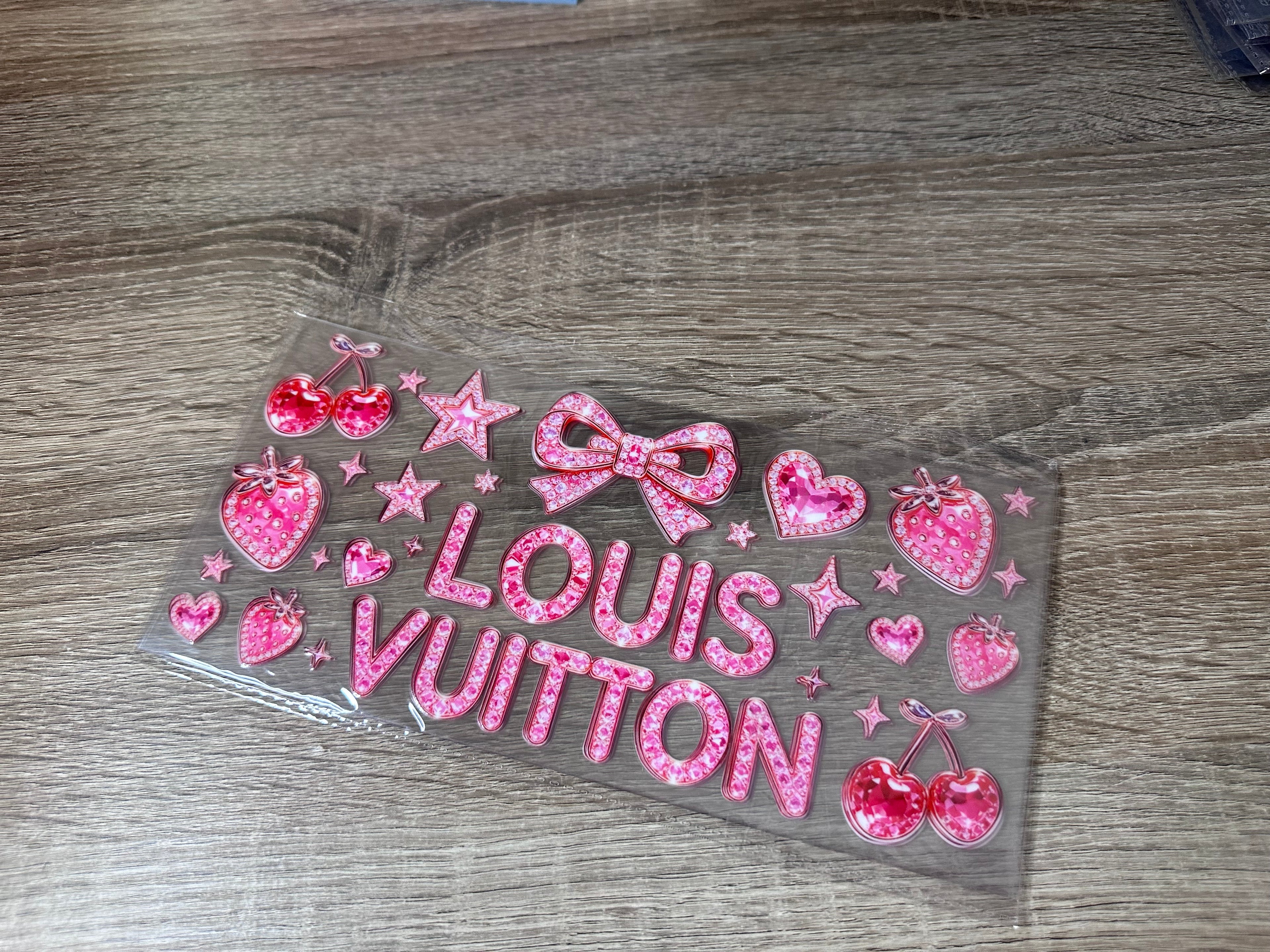 Inspired LV 16oz UV DTF wrap