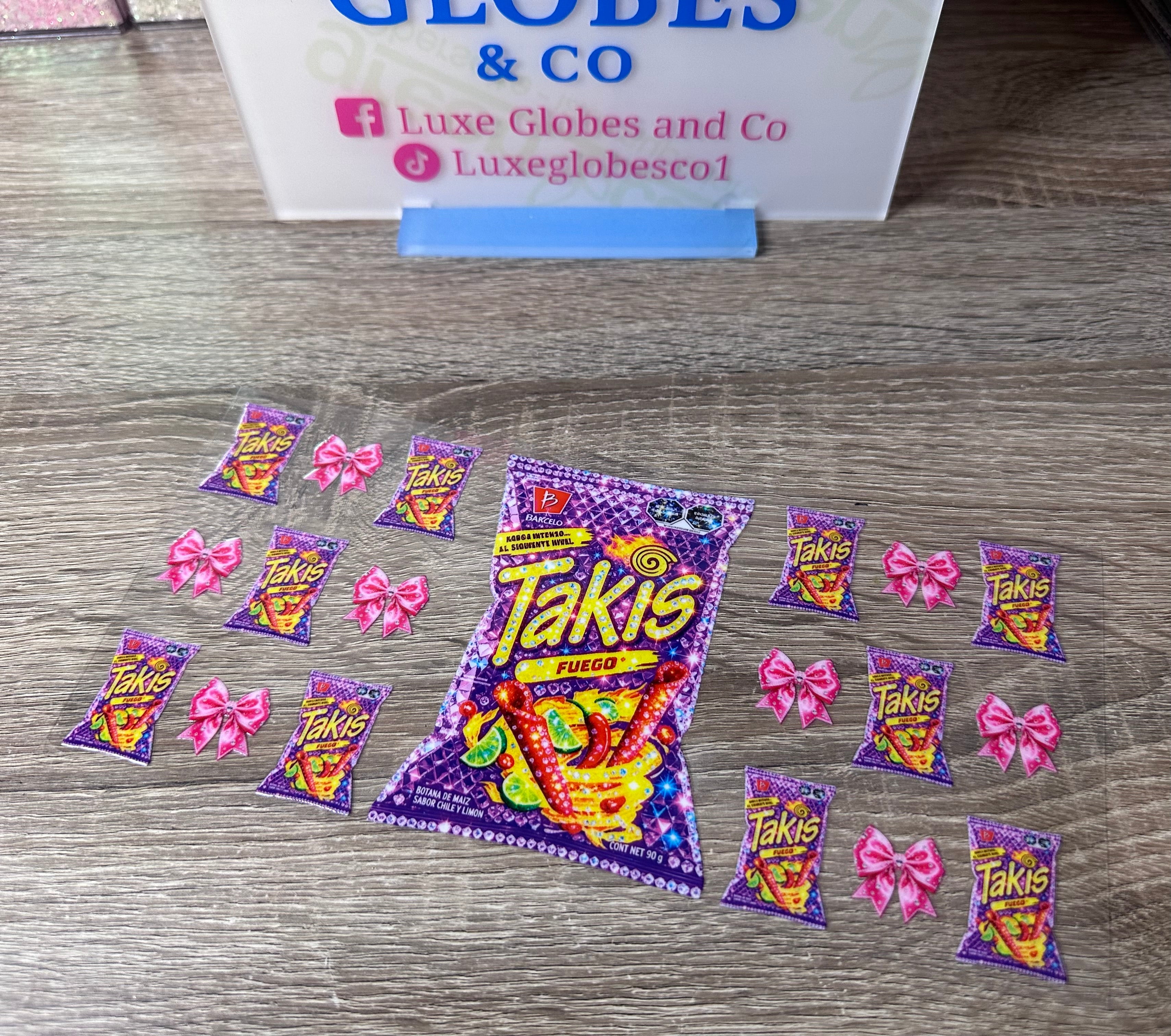 Takis 16oz UV DTF wrap