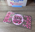 Strawberry sweet 16oz UV DTF wrap